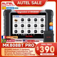 Autel MaxiCOM MK808BT Pro OBD2 Scanner Car Diagnostic Tools Code Reader With Active Test, All System Diagnosis, 28+Services