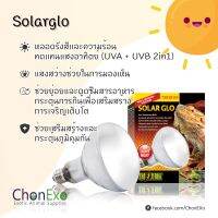 (พร้อมส่ง)Exoterra หลอดไฟเลี้ยงสัตว์ SolarGlo ( 80w , 125w , 160w ) (หลอดไฟ UVA+UVB)