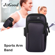 JvGood Sports Arm Band Phone Arm Bands Arm Bag Cell Phone Holder Case Arm Band Strap With Zipper Pouch Mobile Exercise Running Workout for Android and Apple Phone thumbnail