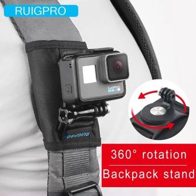 360 Degree Rotation Quick Release Backpack Belt on Mount Buckle Clip Adapter for Gopro Hero 10 9 8 7 6 5 4 GoPro Max OSMO