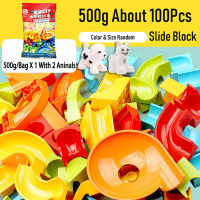 500 Grams Big Size Brick Colorful Bulk Bricks DIY Building Blocks Compatible All Brand Block Toys for Children Kids Gifts