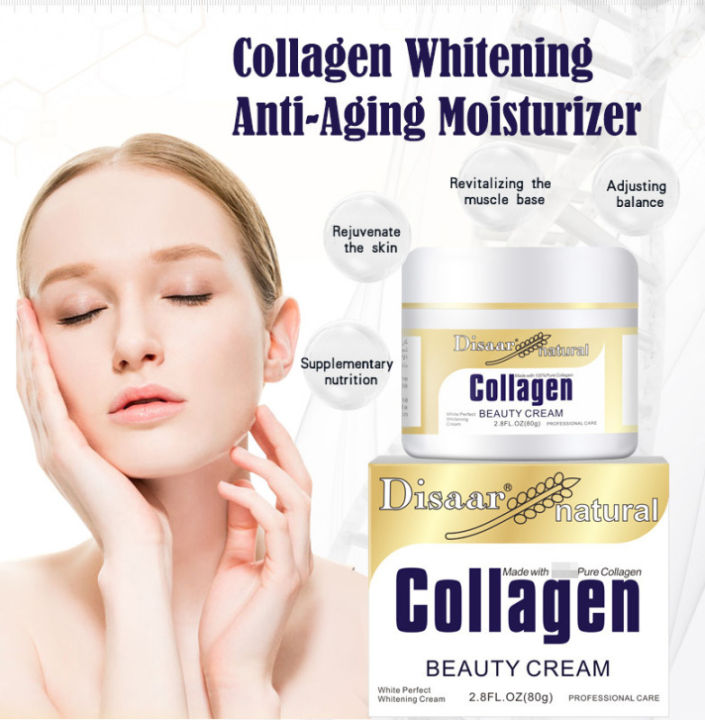 DISAAR Collagen Face Cream Whitening Melasma Removal Cream Original Set ...