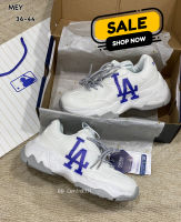 รองเท้าผ้าใบMLB SNEAKERS LA NEW YORK YANKEES 32SHC1011 50I IVORY - UNISEX (36-44EU) พร้อมกล่องครบเซท รองเท้าลำลอง รองเท้าแฟชั่น รองเท้าผ้าใบ [SKUAG01]