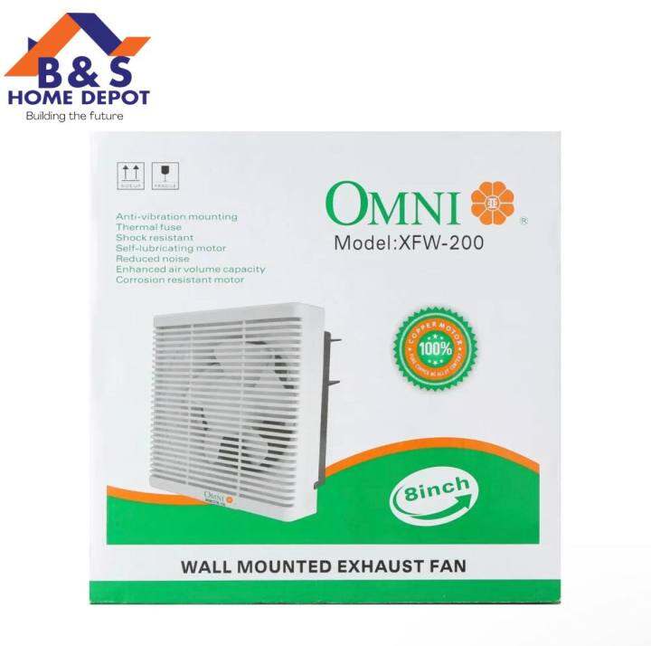 OMNI Ceiling Mounted Exhaust Fan 8 inches XFC200 Lazada PH