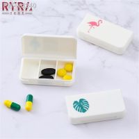 3 Grids Mini Pill Case Plastic Travel Medicine Box Pill Storage Organizer Small Drugs Capsule Packaging Box Pill Dispenser