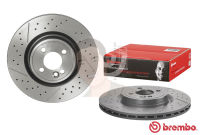 D09 A506 21 จานเบรค ล้อ F (ยี่ห้อ BREMBO) รุ่น HC UV PVT MINI R55 R56 R57 R58 JCW ปี2006-&amp;gt;