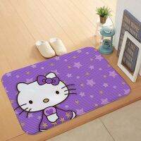 【Permaidani】Lovely Hello kity pattern living room bathroom kitchen non-slip mat