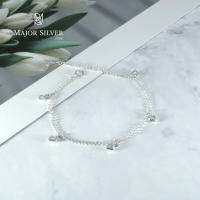 5 mm heart ball bracelet : silver925 สร้อยข้อมือ ห้อยบอลหัวใจ 5 มิล น่ารักมาก เหมาะกับสาวๆ เกาหลีสุดๆ เงินแท้ 92.5%