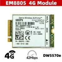 Unlocked Sierra Wireless AirPrime EM8805 DW5570e 68DP9 C26 WWAN Card 4G LTE HSPA + NGFF Module For DELL E7250 Venue 8 Pro/11 Pro