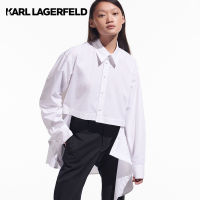 KARL LAGERFELD - CARA LOVES KARL TRANSFORMER SHIRT 226W1660 เสื้อเชิ้ต