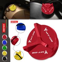 For YAMAHA MT-03 MT-25 MT03 MT25 MT 03 25 2016-2023 Motorcycle Accessories CNC Engine Oil Filler Plug Cap Oil Filter Cover Screw