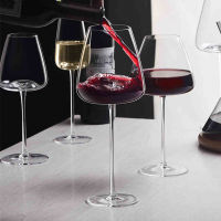 Artwork 500-600Ml Collection Level Handmade Red Wine Glass Ultra-Thin Crystal Burdy Bordeaux Goblet Art Big Belly Tasting Cup