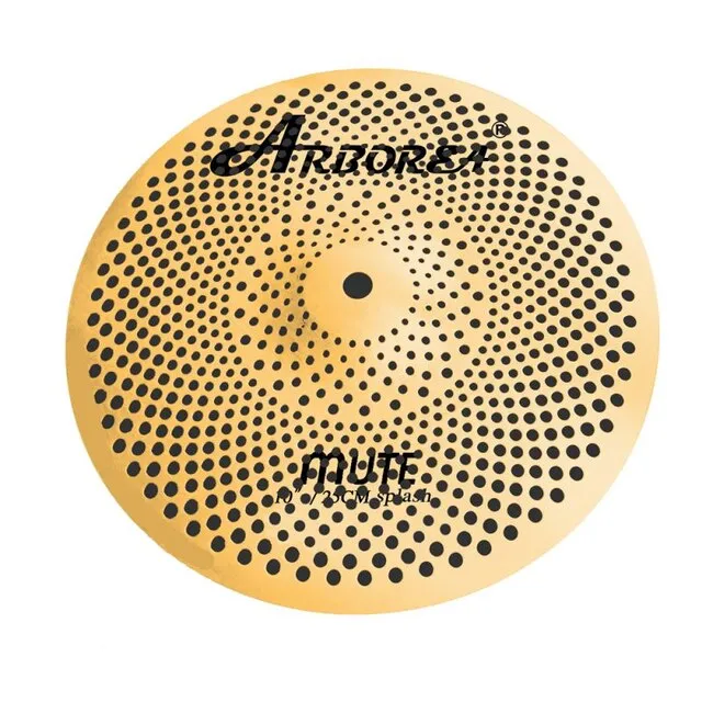 Silver Mute Low Volume Quiet Cymbals Splash Cymbal 12''(30Cm) Lazada PH