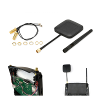 5.8กรัม14dBi ที่เพิ่มขึ้นช่วงการปรับเปลี่ยนเสาอากาศชุดกำไรสูงรับ RP-SMA เพิ่มความแรงสัญญาณสำหรับ Hubsan H501S H25G 50 ปิด