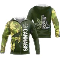 Skull Green Leaf Reggae Trippy Tattoo Psychedelic Tracksuit 3DPrint Harajuku Streetwear Casual Vintage Jacket Hoodies NM3