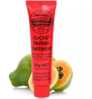 ลิปหลอดแดง LUCAS ลิปปาล์ม ขนาด 25g สินค้ามีพร้อมจัดส่งค่า ลิปหลอดแดง ลิปบาล์ม ขี้ผึ้ง มะละกอ