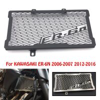 ที่ระบายอากาศสำหรับ ER6N ของ Kawasaki ER-6N 2006 2007 2012-2015 2016กระจังหน้าอุปกรณ์ป้องกันฝาครอบอุปกรณ์เสริมรถจักรยานยนต์ป้องกันความเย็น