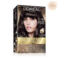 ?สินค้าขายดี? [6.1]ถูกกว่าห้างเยอะ LOREAL EXCELLENCE ลอรีอัล ปารีส เอกซ์เซลเล้นซ์ แฟชั้น ลอรีอัลครีมเปลี่ยนสีผม