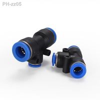 1PCS PEG6-4 PEG8-4 PEG8-6 PEG10-6 PEG10-8 PEG12-10 Pneumatic Fitting Reducing Unequ Tee T Type 3-Way Slip Lock Air Pipe