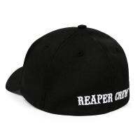 Letter หมวกเบสบอล Reaper Crew,หมวกกันแดดกันน้ำแห้งเร็วสำหรับใส่เล่นกีฬาสำหรับผู้ชายและผู้หญิงสีดำ S5O1