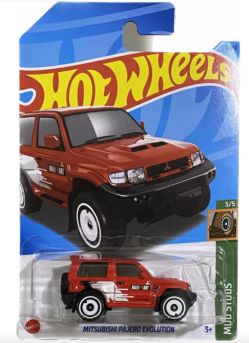 Hot Wheels Mitsubishi Pajero Evolution 2023 | Lazada