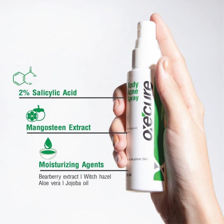 oxe-cure-body-acne-spray-50-ml-สเปรย์ฉีดสิวที่หลัง-สำหรับลดอาการอักเสบและลดการเกิดสิวบริเวณแผ่นหลัง