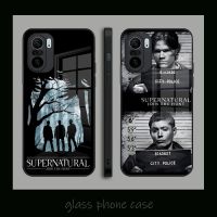 Hot TV Show Supernatural Phone Case Glass For Xiaomi 12X 12Pro 11 11T 10 Lite Pro PocoF3 Redmi Note 10 9 8 Pro 9T 9A PocoX3Pro