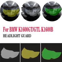 For BMW K1600GT K1600GTL 10-23 Front Headlight Cover Guard Protection Headlamp Protector Acrylic Shield Screen Lens K1600B 18-23