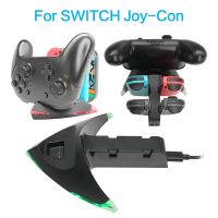 For Switch - Led Indicator Game Controller Charging Dock Game Accessories Led Stand Charger Usb-5v To Charge Charge Dock