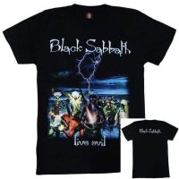 แฟชั่นใหม่สีดำ Sabbath Live EviL REO แบรนด์เสื้อวงร็อค Trumpet 2023