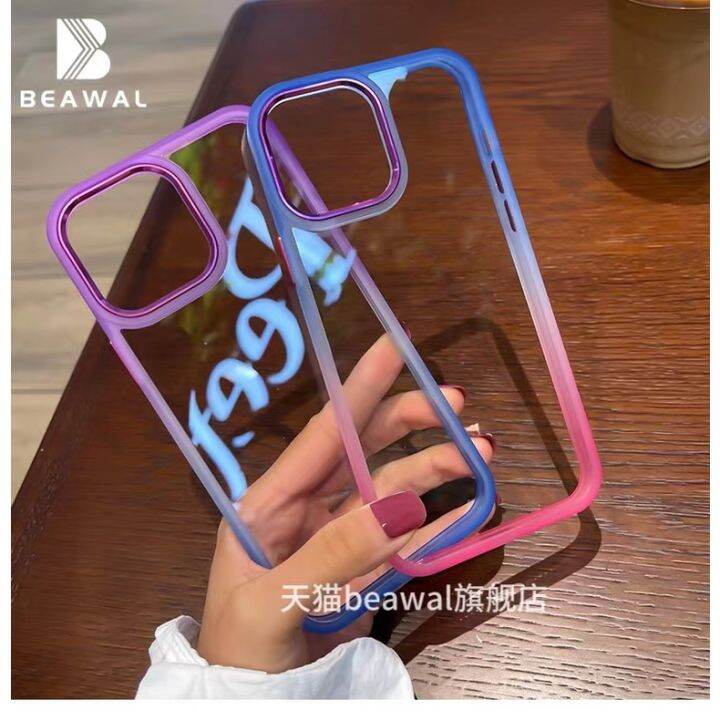 เคสกันกระแทก-เคสหลังใสขอบสีทูโทนvivo-y36-y27-y02-y16-y22-y22s-y35-y02s-v25-y21-y21t-y33s-y33t-t1x-y76-v23-y15s-y12a-y12s-y20-y11-y15-y17-y15-y95-y91c-v23