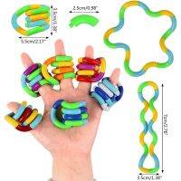 20ชิ้นหลากสีที่เงียบสงบ Fidgets ของเล่นที่ไม่ซ้ำกันอยู่ไม่สุขประสบการณ์ต่อต้านความวิตกกังวลประสาทสัมผัสของเล่นผ่อนคลายการศึกษาสำหรับเด็กเด็ก S