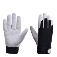 1Pair Pigskin Leather Gloves Wear Resistant Driving Working Repair Safe Gloves