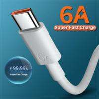 Hyra USB ไปยังสายเคเบิล Type C สำหรับ Samsung Xiaomi Mi 11โทรศัพท์มือถือสาย USB C สำหรับชาร์จเร็ว USB สายเคเบิล Type-C ที่ชาร์จไฟไมโครยูเอสบี USB