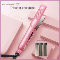 Tattielove เครื่องยืดผมแบบ3-In-1,ที่หนีบผมตรงเปลี่ยนที่ดัดผมดัดข้าวโพดที่ผมนุ่มรากได้