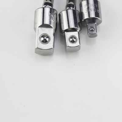 360 degree wind batch link rod 1/4 3/8 electric wrench hexagonal handle to square head sleeve conversion connecting rod