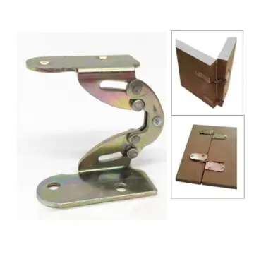 90 Degree Self-Lock Foldable Hinges Stable Self-locking Hinge Home Hardware  4Pcs Folding Hinge Table Leg Brackets - AliExpress