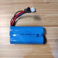 แบตเตอรี่ลิเที่ยม 7.4V 2500mAh แจ๊ค​ดำBattery 7.4 V 2500 mAh สำหรับ​ของเล่น​บังคับ​ (สินค้าพร้อมส่ง)