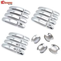 For Ford Focus Mk2 Euro 2005 - 2008 2009 2010 2011 Chrome Door Handle Catch Cover Bowl Cup Trim Overlay Decoration Car Styling