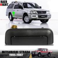 มือเปิดนอกประตู มือดึงประตูนอก รุ่น มิตซูบิชิ สตราด้า MITSUBISHI STRADA ปี 1995 - 2002 สีดำ