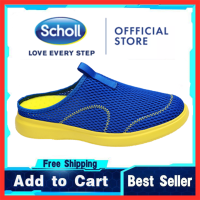 Scholl รองเท้าสกอลล์ scholl รองเท้า scholl Scholl รองเท้าสกอลล์ scholl รองเท้า รองเท้า scholl  ผู้ชาย scholl รองเท้าผ้าใบผู้ชายรองเท้าผู้ชาย scholl ขนาดใหญ่ 46 47 48 ครึ่งรองเท้าแตะรองเท้าแตะแบนผู้ชายแฟชั่นเดินรองเท้าผ้าใบเกาหลีครึ่งหนึ่ง-2030