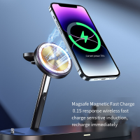 15W 4 In 1 Magnetic Wireless Charger Stand Pad ศัพท์ Fast Charging Station Dock สำหรับ 14 13 12 Pro Max Mini