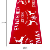 Home Decor Christmas Table Flag Tablecloth Dining Room Party Desktop Ornament Party Dinner Non-slip Table Runner