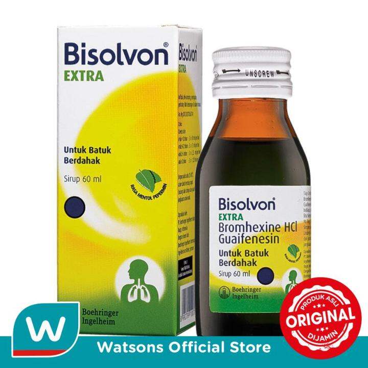 Bisolvon Extra Syrup 60ml | Lazada Indonesia