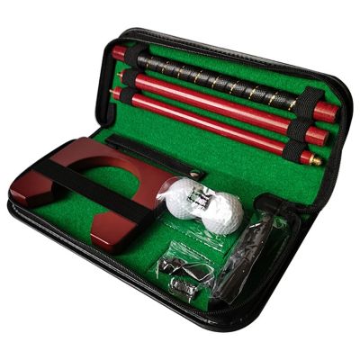 【MT store】ชุดไม้ตีกอล์ฟ3 In 1อุปกรณ์กอล์ฟขนาดเล็ก,สายรัดป้องกันสำหรับตีกอล์ฟกับพัตเตอร์แบบถอดได้