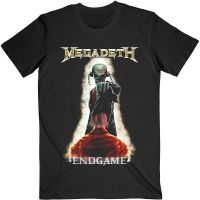 Band MEGADETH Vic Removing Hood Official Merchandise T-Shirt - Kaos Adult - Kaos Men