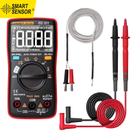 เซ็นเซอร์อัจฉริยะ ANENG มัลติมิเตอร์แบบดิจิทัล AN113D มิเตอร์วัดทางไฟฟ้า6000ตัว DC/AC เครื่องทดสอบแรงดันไฟฟ้าล่าสุดเมตร True RMS วัดระยะอัตโนมัติการวัดจอแสดงผลอุณหภูมิ LCD