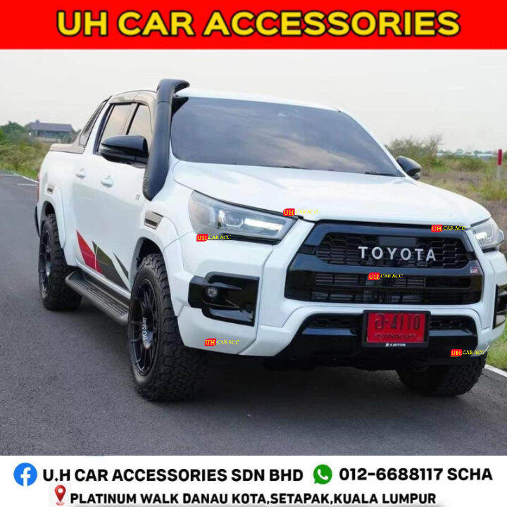 TOYOTA HILUX REVO ROCCO ROGUE CONVERT GR BUMPER BODYKIT GRILLE FENDER HEAD TAIL LAMP Lazada