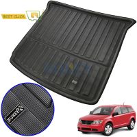 Tailored Boot Liner Rear Trunk Cargo Mat Floor Tray Mats Car Protector For Dodge Journey For Fiat Freemont 7-Seat 2009-2018