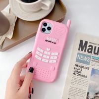 （Grilled cold noodles）  น่ารัก PinkHeart LanyarCase For13 1211 Pro Max XR XS6 7 8 Plus2020ซิลิโคนอ่อนนุ่มปกหลัง